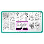 Maniology MXM078 Stormchaser Nail Stamping Plate